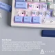 Клавіатура Ajazz AK870 V2 Flying Fish Switch White USB-C (AK870-V2-FF-BWB) - зображення 10