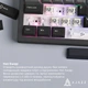Клавиатура Ajazz AK650 Day Dream Switch Gradient Black USB-C (AK650-DD-BG) - изображение 10