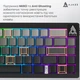 Клавиатура Ajazz AK650 Day Dream Switch Gradient Black USB-C (AK650-DD-BG) - изображение 13