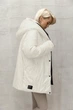 Жіноча двостороння зимова куртка з капюшоном Seventeen XXL-3XL Чорний (2000000199337) - зображення 5