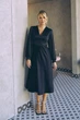 Жіноча святкова сукня із шовку Армані Seventeen XXL-3XL Чорний (2000000199757) - изображение 5