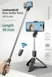 Монопод- штатив Fashion Selfie Stick L02 black для телефону, фотоапарата, екшен камери - зображення 10