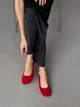 Женские балетки 41 26.5 см Красный 11539 - изображение 6
