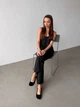 Женские балетки 39 25.5 см Чёрный 11538 - изображение 6