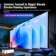 Проектор MAGCUBIC HY450 8K, 4K 2/32GB, Native 1080P, Android 14, 900 ANSI, Автофокус, WiFi6 + BT5.4 Домашний кинотеатр - изображение 2