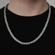Серебряная цепь плетение Лисий хвост 100 г - изображение 4
