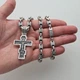 Серебряный набор массивная литая цепь Якорное плетение и подвес - изображение 5