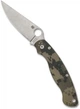 Раскладной нож Spyderco Military 2 G-10 Black Blade CPM S30V Camo (871309) - изображение 1