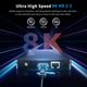 Смарт тв приставка - X88 Pro X5M 2/16 GB Amlogic S905X5M, Android 14, 4K 60 FPS, WiFi Smart TV Box - зображення 8