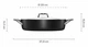 Сотейник Fiskars Taiten з кришкою і двома ручками 28 см (1066950) - зображення 6