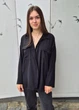 Сорочка жіноча Oversize подовжена ззаду Millet Moda Чорна 18165 XL (укр 50) - зображення 3