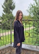 Сорочка жіноча Oversize подовжена ззаду Millet Moda Чорна 18165 XL (укр 50) - зображення 8