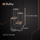 Подставка для цветов напольная RUHHY 25997 Loft 4-ярусная металлическая подвазонник, стойка для комнатных растений - изображение 3