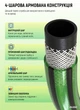 Шланг армированный Alloid Pro 4-х слойный "Grasshopper" 3/4" 50 м + подарок (WH-67661) - изображение 5