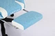 Комп'ютерне крісло Infini Core SkyFabric Blue з підставкою для ніг та ергономічною підтримкою, Синє - зображення 5