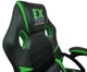 Кресло Геймерское Extreme EX GREEN Черно-зеленое, для игровых сессий и работы - изображение 6