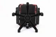Компьютерное кресло Infini Core Red Energy Black с подставкой для ног, Эргономичное тканевое черно-красное кресло - изображение 4