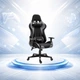 Кресло игровое PlayMaker Supreme 94559 с тканевой обивкой и эргономичной спинкой, с подушками для головы и поясницы - изображение 1