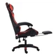 Ергономічне ігрове крісло Master KO24CZE Black/Red з екошкіри з подвійними подушками та регулюванням нахилу, чорно-червоне - зображення 6