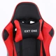 Геймерское кресло Extreme Series EXT ONE RED черно-красное, с регулируемой спинкой, из эко-кожи - изображение 7