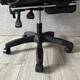 Комп'ютерне крісло GAMER KO24SZ Ч24SZ Чорно-сіре з регулюванням нахилу спинки, з екошкіри - зображення 10