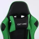 Крісло геймерське Extreme Series EXT ONE чорно-зелене, регульована спинка з блокуванням - зображення 8