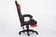 Ігрове крісло INFINI ESPACE Black-Red з висувною підніжкою, Чорно-червоне для геймінгу та роботи - зображення 10