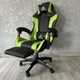Компьютерное кресло GAMER KO24ZIEL Черно-зеленое, для работы, учебы и игр из экокожи - изображение 2
