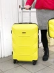Велика дорожня валіза Wings 147 L Yellow з ABS Plus підвищеної місткості на 4 колесах - зображення 2