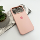 Захисний чохол-накладка Silicone Full Case AA Open Cam для Apple iPhone 17 Pro Pink Sand (FullOpeAAi17P-15) - зображення 3
