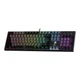 Ігрова Клавіатура Fantech ATOM MK886V2 Blue Switch функція Anti-Ghosting для 25 клавіш, барвиста RGB LED підсвічування Grey/Black - зображення 1