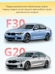 Щётки стеклоочистители для BMW 3 Series F30/G20 (2012-2026г) комплект дворники пара - изображение 2