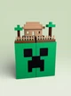 Тематический Дом Подставка Для Хранения Всей Коллекции Фигурок Kinder Joy Minecraft Киндер Джой / Stand / Display / Для 28 Фигурок из Игры Майнкрафт - изображение 4
