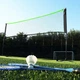 Спортивная сетка универсальная Trizand 310х90 см с металлической стойкой 3 в 1 для волейбола бадминтона и тенниса регулируемая Черная - изображение 3