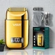 Электробритва VGR V-338 Gold шейвер двойное лезвие LED-дисплей защита от влаги - изображение 6