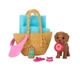 Игровой набор Барби Barbie Playset With 2 Dolls, Car, Pool and 15 Accessories - изображение 5