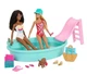 Игровой набор Барби Barbie Playset With 2 Dolls, Car, Pool and 15 Accessories - изображение 6