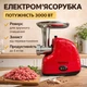 Электрическая мясорубка Rainberg RB-2319 (функция реверса, защита от перегрузки, насадка- Кеббе) - изображение 3