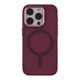 Чохол Premium TPU+PC Space Magnetic Color with Magsafe для iPhone 15 Pro Max Bordo - изображение 1