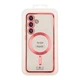 Противоударный Чехол TPU Metallic Full Camera with Magsafe для Samsung Galaxy S24 5G (S921) Red - изображение 2