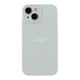 Чохол Silicone Case Full Size with Frame для iPhone 15 26.Mist Blue - изображение 1