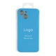 Чохол Silicone Case Full Size with Frame для iPhone 15 16.Blue - изображение 4