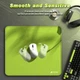 Игровая поверхность Attack Shark CM02 Green, большой формат 450×400 мм, ткань/резиновая основа, 4 мм - изображение 3