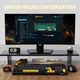 Игровая механическая клавиатура Attack Shark X98 Black, 102 клавиши, RGB, USB‑C/2.4 GHz/Bluetooth, Hot‑Swap, Blueberry Switch, Gasket‑Mount - изображение 8
