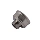 Перехідник редукційний 1/2″х1/4″ВЗ нікельований восьмигранний NK313O OPTIMUM - зображення 1