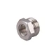 Футорка 1/2"х1/4"ЗВ нікельована (манометр) NF313S OPTIMUM - зображення 1