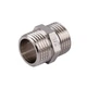 Ніпель 1/2″ЗЗ нікельований під прокладку NN332G OPTIMUM - изображение 2