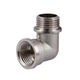 Кутник 1/2″ВЗ нікельований NL333S OPTIMUM - изображение 2