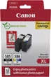 Набор картриджей Canon 6204C005/PG-585/CL-586 XL 10.3 ml Black + 14.1 ml Color (6204C005) - зображення 1