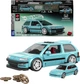 Коллекционная машинка-конструктор Mattel Brick Shop Hot Wheels Speed Honda Custom 90 Civic EF 248 деталей (JHF62) - изображение 1